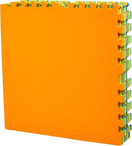 Colorful Play Mat (Set Of 4 Pcs.) (Orange) (PGS-1424N)