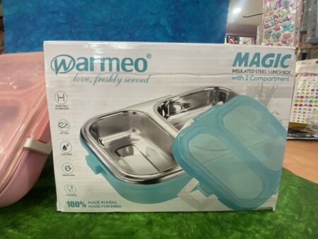 Lunch box WARMEO 2 container steel