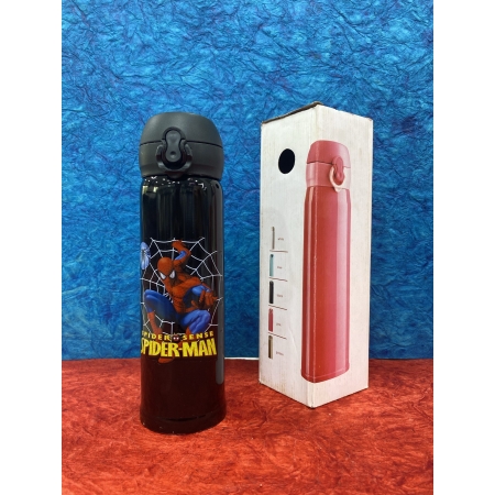 Water bottle fancy spider man