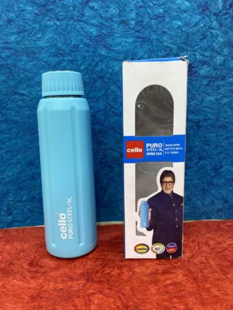 Water bottle: CELLO STEEL 600ml