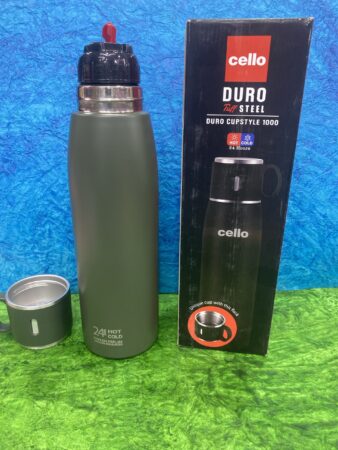 Water bottle cello duro cup style 1000