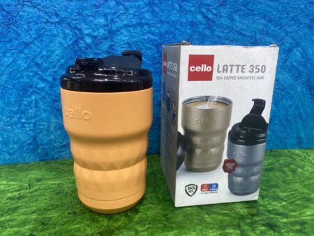 Cello latte tea/coffee mug bottle 350