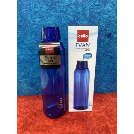 Water bottle : cello Evan 1L