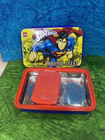 Cello lunch box steel superman