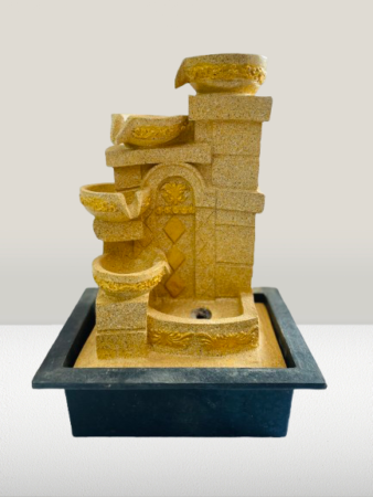 Luxury Multi-Tier Indoor Water Fountain with Soothing Flow – Home Decor Pi